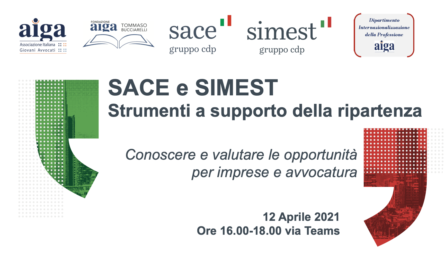 Strumenti a supporto della ripartenza: conoscere e valutare le opportunità per imprese e avvocatura